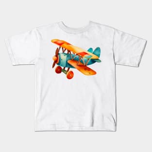 Watercolor Children Toy #1 Kids T-Shirt